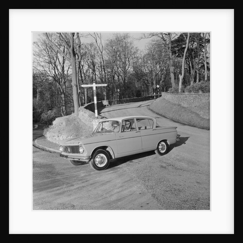 Trial run of the Hillman Super Minx car by Manx Press Pictures