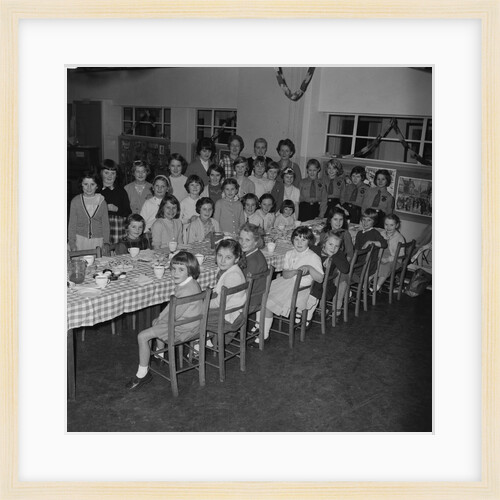 Brownies Christmas party, Ballasalla School by Manx Press Pictures