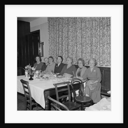 Tea party, Arbory Street, Castletown by Manx Press Pictures