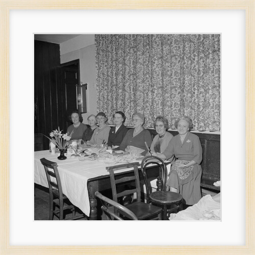 Tea party, Arbory Street, Castletown by Manx Press Pictures