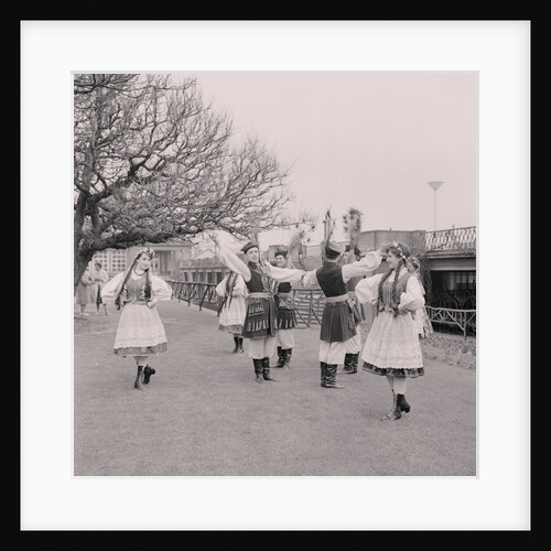 Polish Dancers at the Villa by Manx Press Pictures