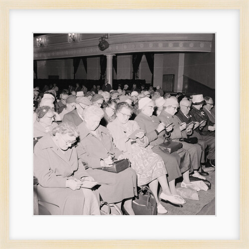 Old age pensioners bingo, Villa Marina by Manx Press Pictures