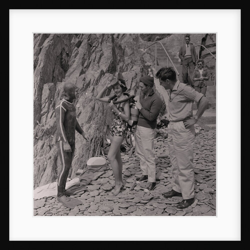 Skin divers, Port Jack by Manx Press Pictures