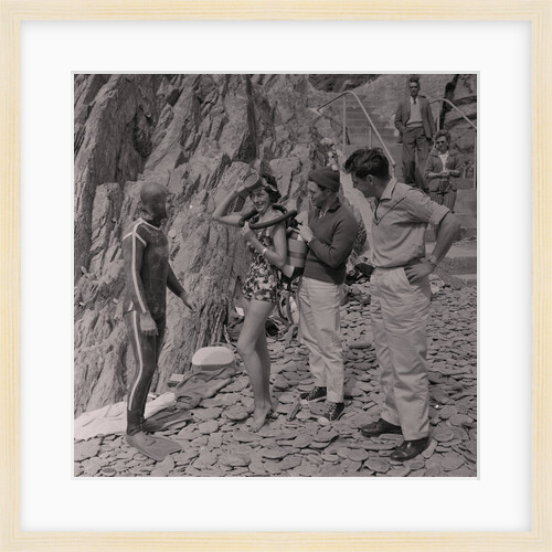 Skin divers, Port Jack by Manx Press Pictures