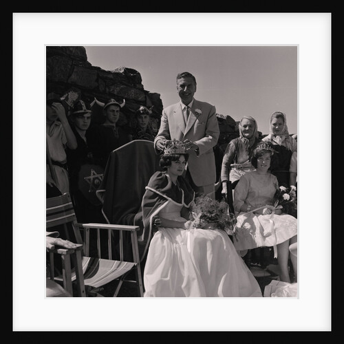 Herring Queen crowned, Peel Castle by Manx Press Pictures