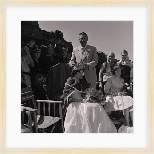 Herring Queen crowned, Peel Castle by Manx Press Pictures