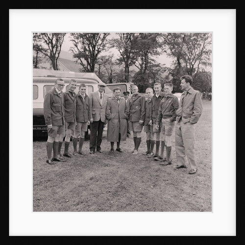 American boy scouts at the Ramsey Agricultural Show by Manx Press Pictures