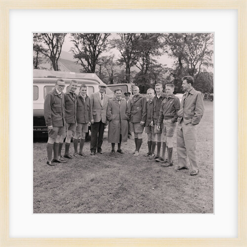American boy scouts at the Ramsey Agricultural Show by Manx Press Pictures
