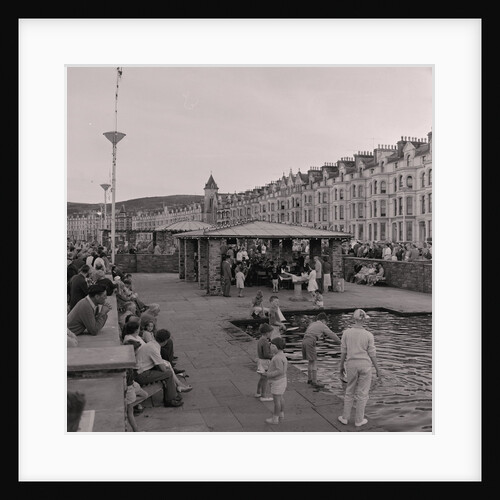 Brass Band on Douglas Promenade by Manx Press Pictures