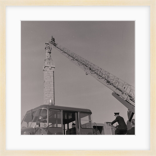 Fire Brigade demonstration on Douglas Promenade by Manx Press Pictures