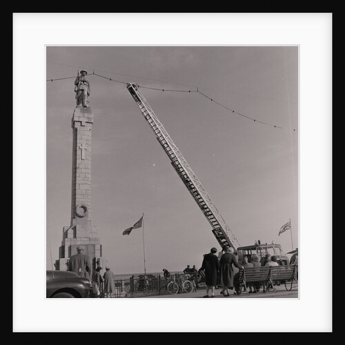 Fire Brigade demonstration on Douglas Promenade by Manx Press Pictures