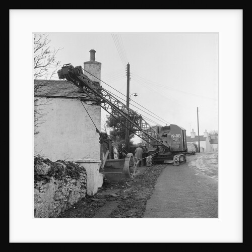 Runaway Crane, Laxey by Manx Press Pictures