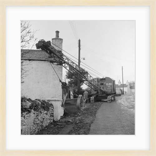 Runaway Crane, Laxey by Manx Press Pictures