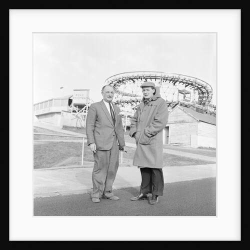 Myers and son at Rolo Coaster, Onchan Head by Manx Press Pictures