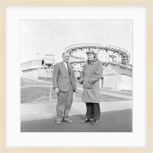 Myers and son at Rolo Coaster, Onchan Head by Manx Press Pictures