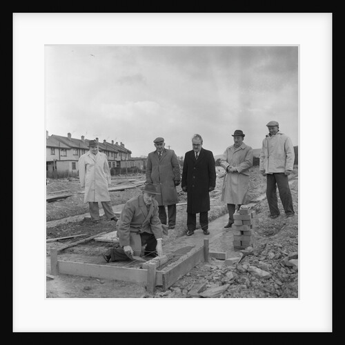 New housing estate, Onchan, Ballachrink Foundation by Manx Press Pictures