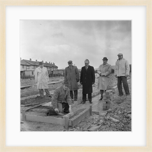 New housing estate, Onchan, Ballachrink Foundation by Manx Press Pictures