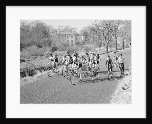 Boys' cycle race, Isle of Man by Manx Press Pictures