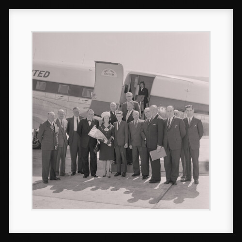Millionth passenger, Silver City, Ronaldsway Airport by Manx Press Pictures