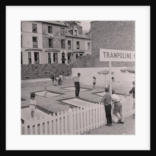 Trampoline, Crescent site by Manx Press Pictures