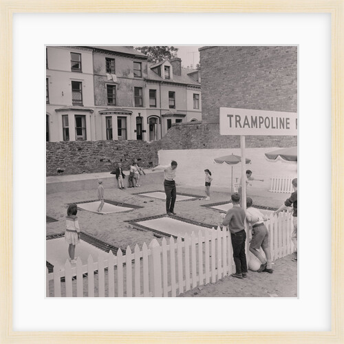 Trampoline, Crescent site by Manx Press Pictures