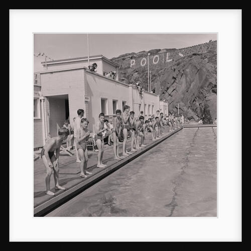 Peel Swimming Baths by Manx Press Pictures