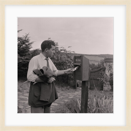 Terry Cringle on the Calf of Man by Manx Press Pictures