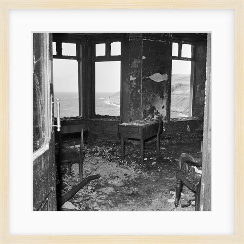 Peveril Hotel fire, Port Erin by Manx Press Pictures