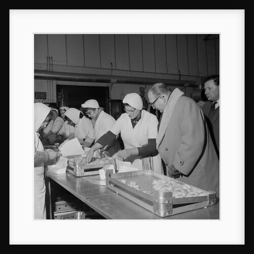 Lieutenant Governor Sir Ronald Herbert Garvey visits Peel Industries by Manx Press Pictures