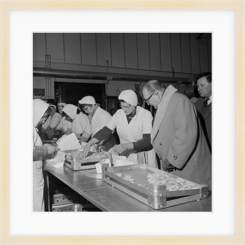 Lieutenant Governor Sir Ronald Herbert Garvey visits Peel Industries by Manx Press Pictures