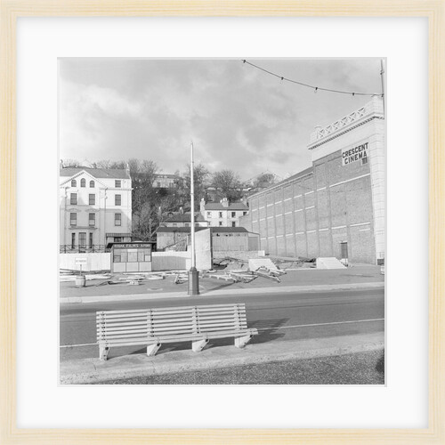 Site after removal of Crescent Pavilion, Douglas by Manx Press Pictures