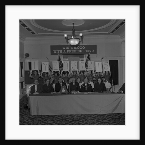 Switching on ERNIE Premium Bond Lottery, Villa Marina, Douglas by Manx Press Pictures
