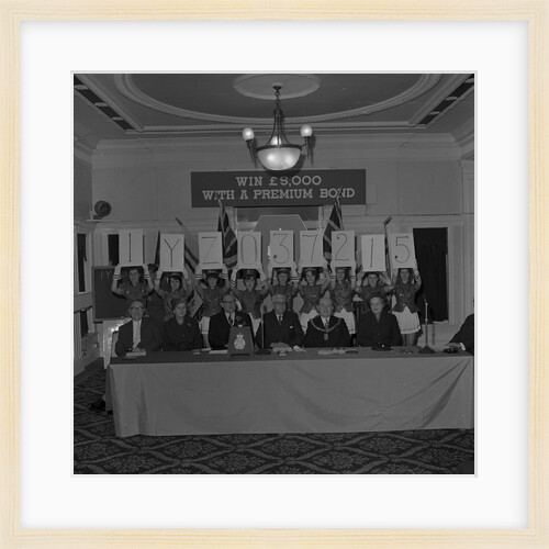 Switching on ERNIE Premium Bond Lottery, Villa Marina, Douglas by Manx Press Pictures