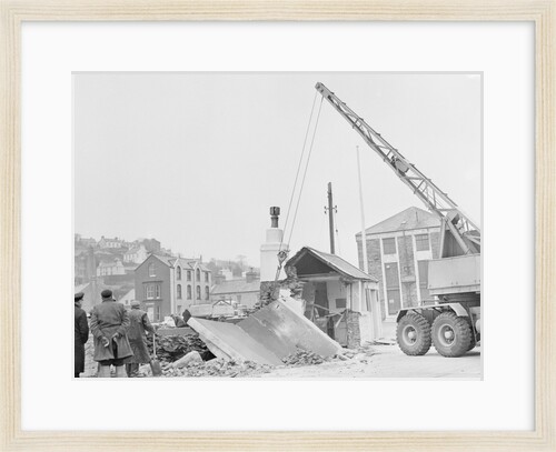 Storm damage, Laxey by Manx Press Pictures
