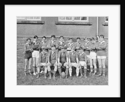 Boys rugby team at Boys' High School, Isle of Man by Manx Press Pictures