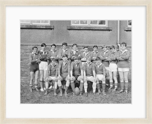 Boys rugby team at Boys' High School, Isle of Man by Manx Press Pictures