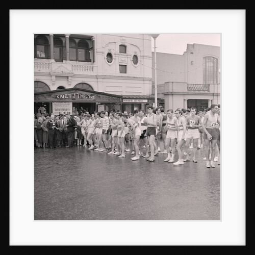 TT Walk outside the Gaiety Theatre by Manx Press Pictures