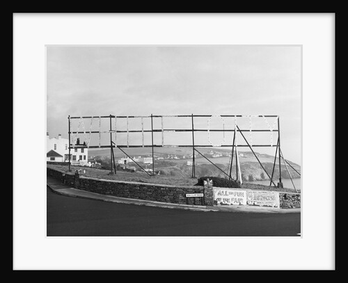 White City sign and new casino site, Sea Cliff Road, Onchan by Manx Press Pictures