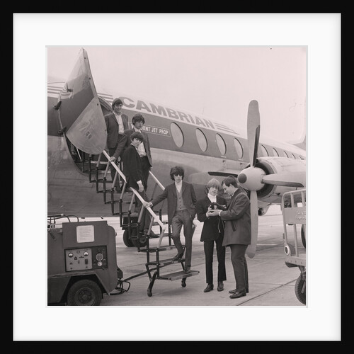 The Rolling Stones land at Ronaldsway Airport by Manx Press Pictures