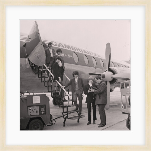 The Rolling Stones land at Ronaldsway Airport by Manx Press Pictures