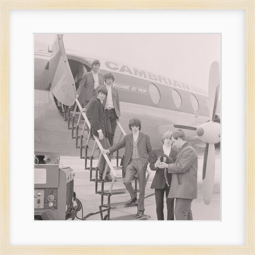 The Rolling Stones land at Ronaldsway Airport by Manx Press Pictures