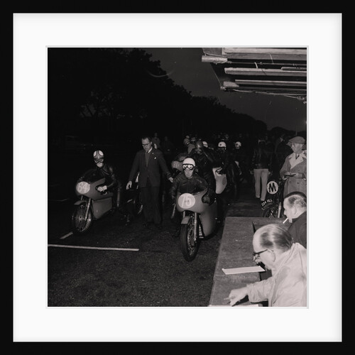 First rider away at the Manx Grand Prix by Manx Press Pictures