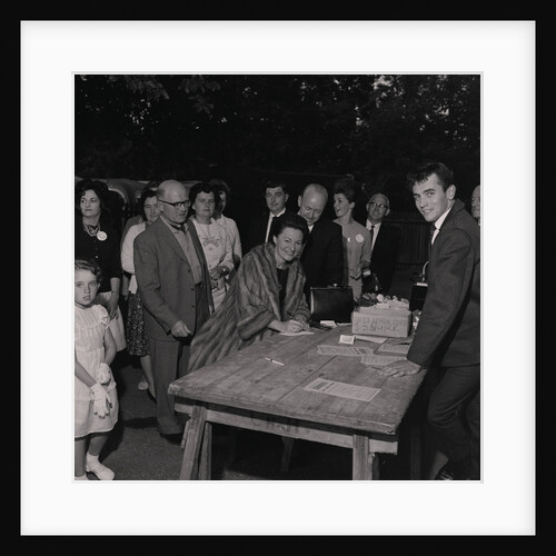 Ivy Benson and Clifford Irving at Rushen Abbey by Manx Press Pictures