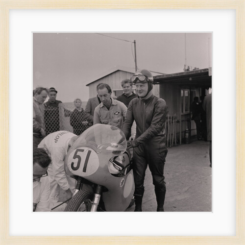 Manx Grand Prix arrivals and clocking in by Manx Press Pictures