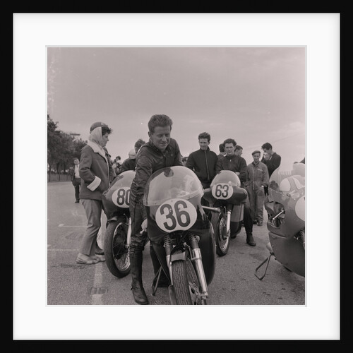 Manx Grand Prix arrivals and clocking in by Manx Press Pictures