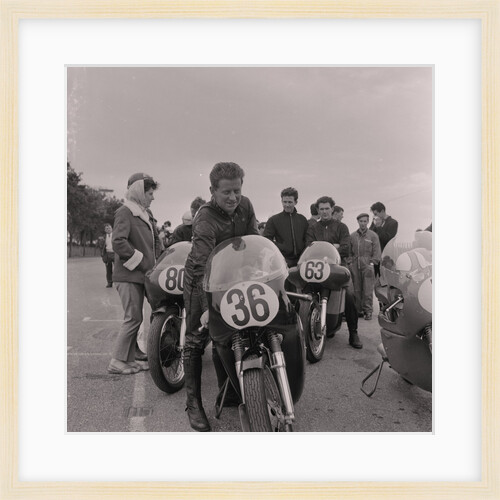 Manx Grand Prix arrivals and clocking in by Manx Press Pictures