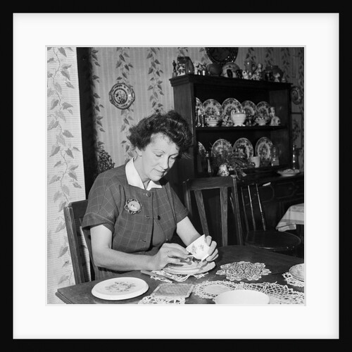 Tea leaf reader, Baldrine by Manx Press Pictures