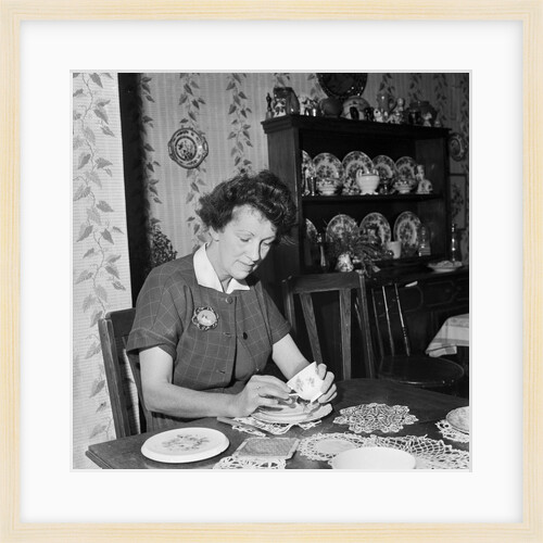 Tea leaf reader, Baldrine by Manx Press Pictures