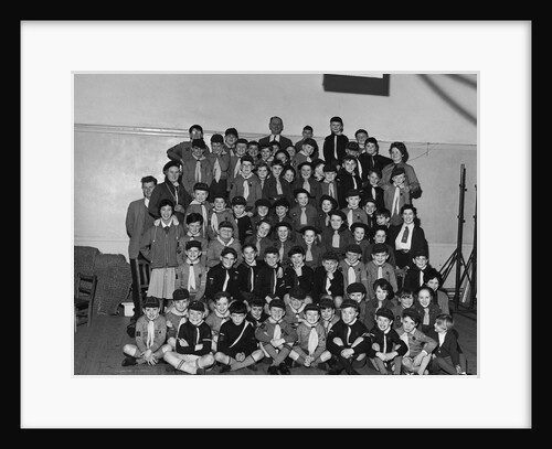 Cubs and brownies, Laxey School by Manx Press Pictures