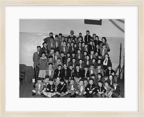 Cubs and brownies, Laxey School by Manx Press Pictures